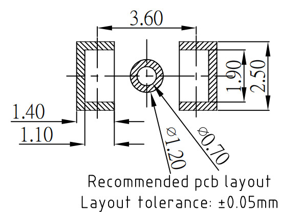 OD4.0mm 2Pin Tipo redondo cargador magnético conector de cable USB para vendaje para ciegos inteligente