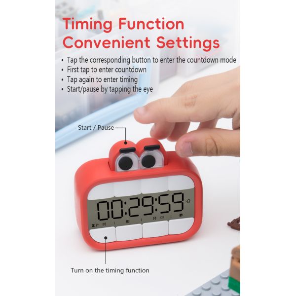 Timer Modern Kitchen Timer Beauty Quartz Electronic Student Timing Countdown Silent Cooking Timer