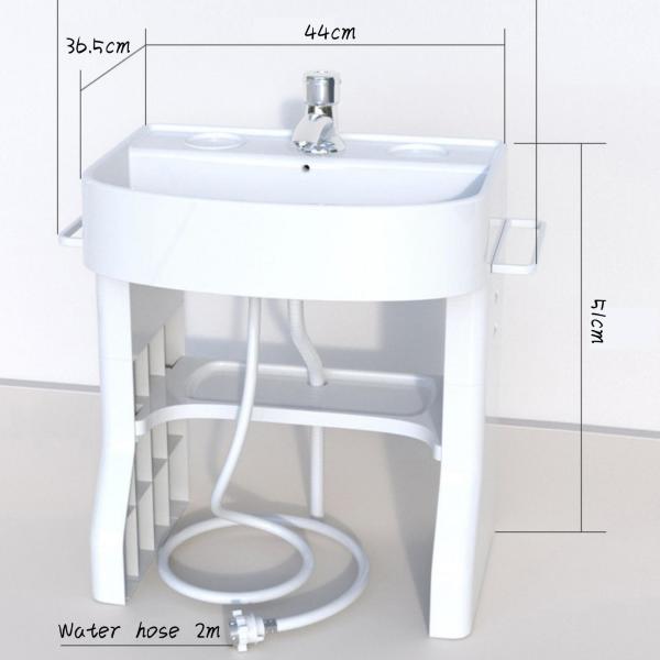 Bacia de lavagem de mãos de plástico de pé personalizável Bacia de banho mini-bacia para crianças