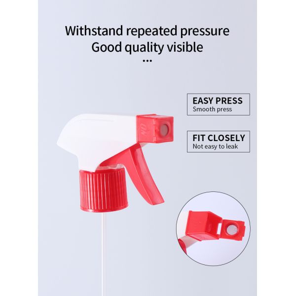 All Plastic Garden Trigger Bottle Atomizer Spray Trigger Sprayer with Non Spill Feature