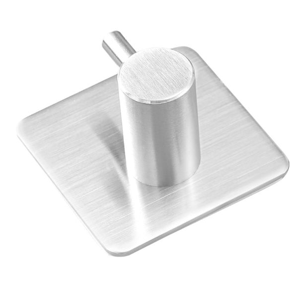 Aluminium Coat  Double Robe Hook Self Adhesive Shower Curtain Hooks