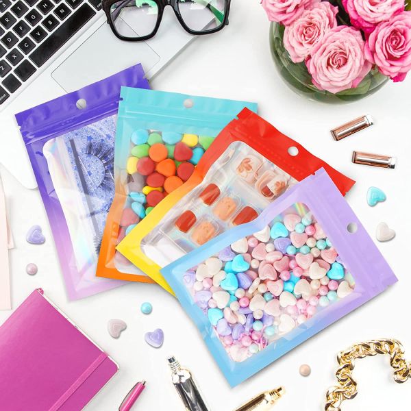 3 x 4 еды хранения дюйма доказательства запаха кладут сумки в мешки ед голографические упаковывая