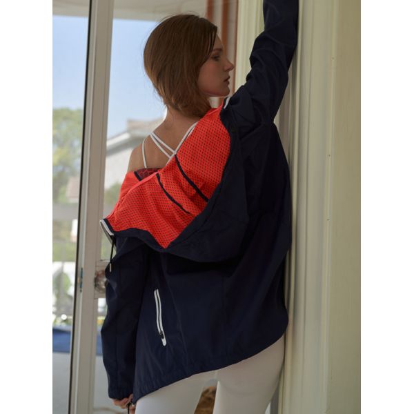Куртка Windbreaker женщин Breathable сплетенная облегченная для спорта