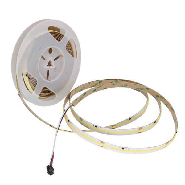 CE ROHS Approved Waterproof COB Strip Light with Switch Control and High Density 320leds