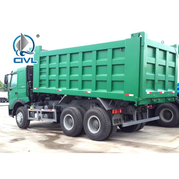Unloading Sinotruk HOWO 6x4 Tipper Truck Heavy Duty Dump Truck 336HP