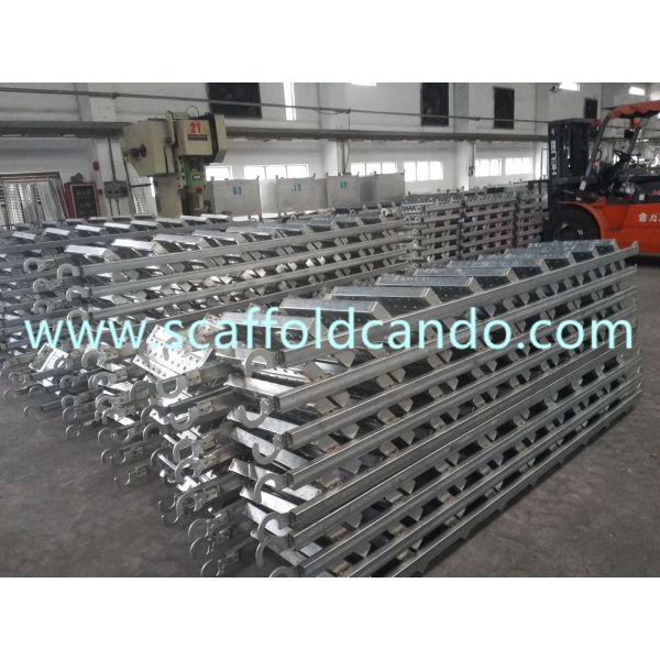 High quality scaffolding steel galvanized ladder 550*2370mm, 850*2691mm 8 steps ladder 9 steps ladder in construction
