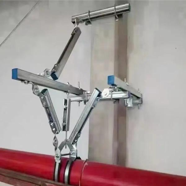 Custom Hot Dipped Galvanized Steel Seismic Retrofit Brackets ODM OEM
