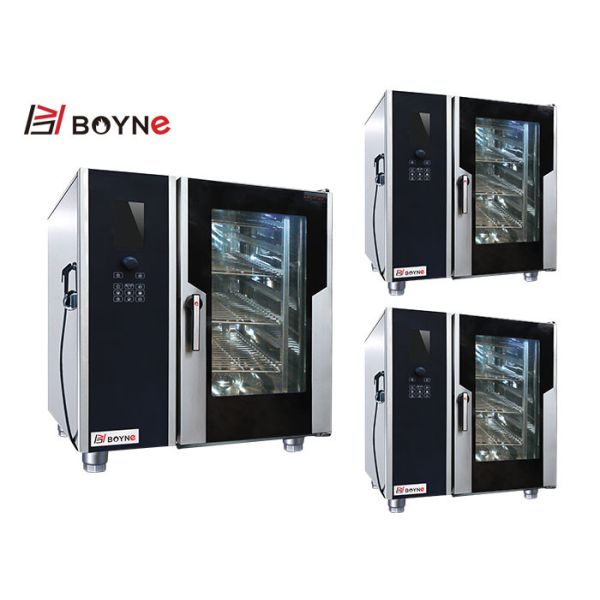 Версия LCD печи Combi газа 10 подносов для коммерческого использования кухни буфета
