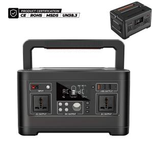 Powerful Portable Power Station 500W For Home Use / Outdoor Emergency