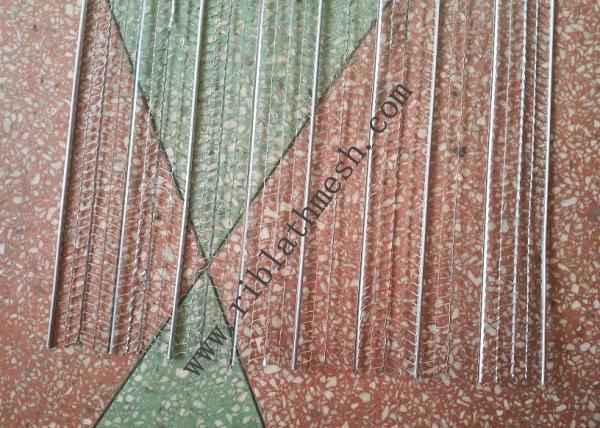 Galvanized Rib Lath Mesh 1-3m Length 0.3mm Thickness 5mm Tendons High