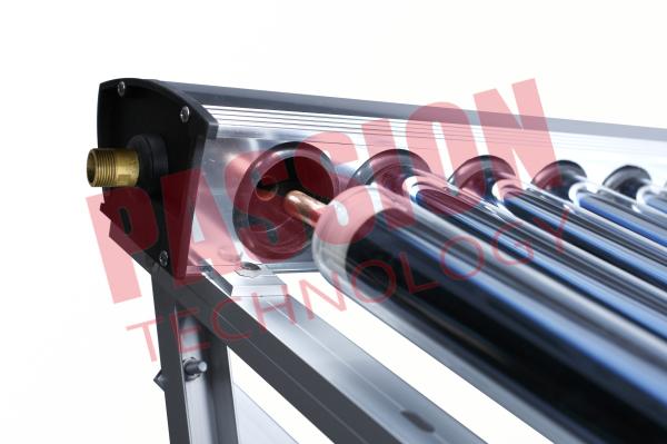 O CE aprovou o coletor 15Tubes solar térmico com quadro da liga de alumínio 