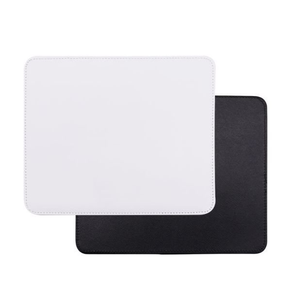 Customize Logo Rectangle Dye Sublimation Blanks Pu Leather Desk Mat Mouse Pad Non-Slip Mousepad Rgb Gamer