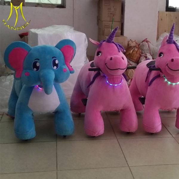 Hansel  electric stuffed animals adults can ride unicorn stuffed animal for parties