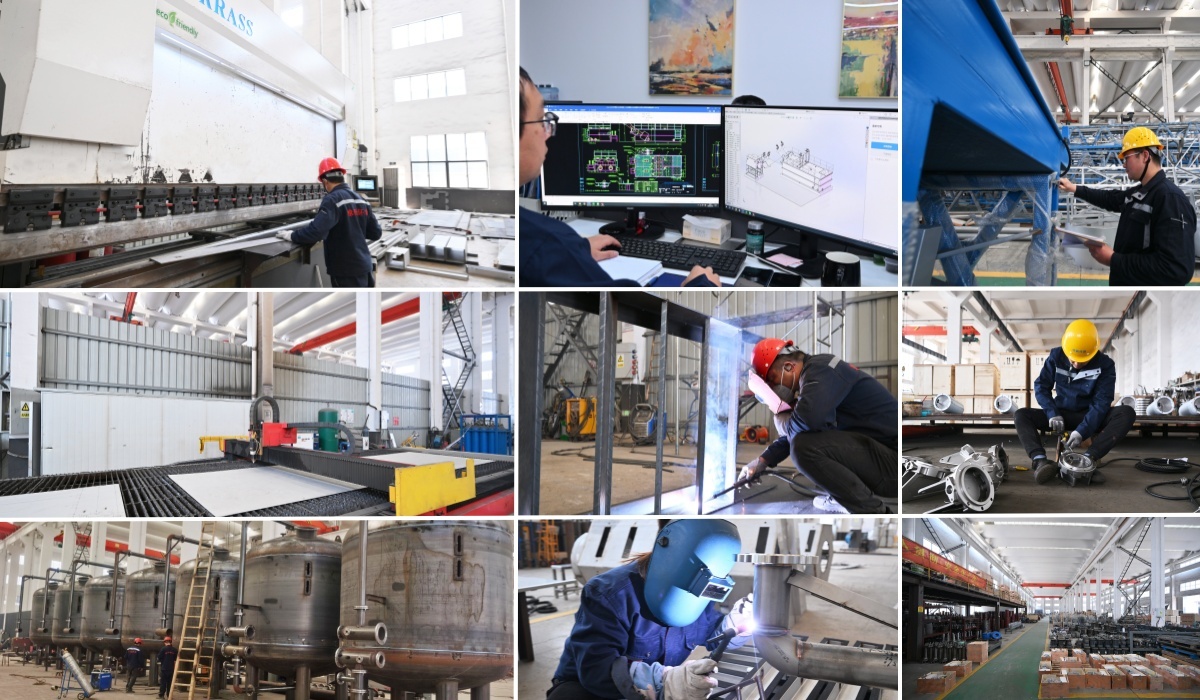 Magnetic Coagulation Sedimentation Tank Integrated with Magnetic Powder Dosing & Recovery and Flocculation System