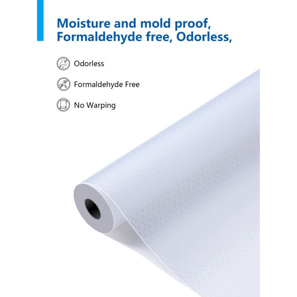 Пластмассовый линейный коврик для шкафа кухни, полки ящика и холодильника водонепроницаемый