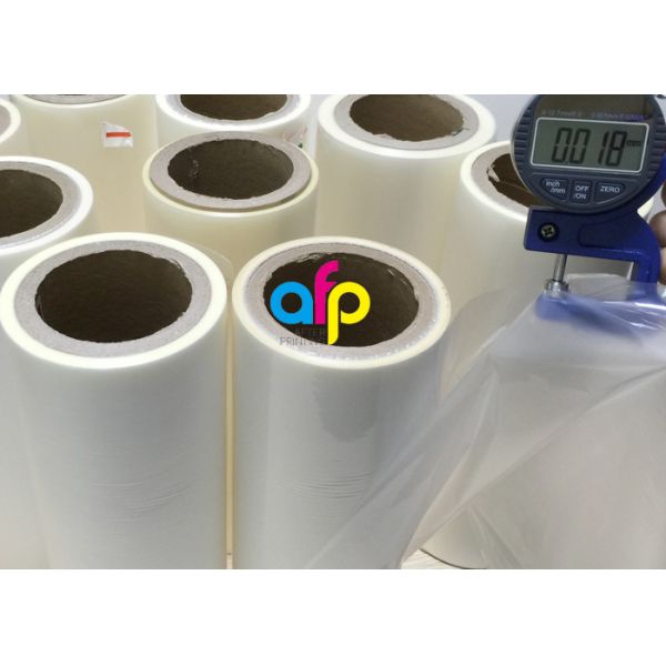 Printing / Packing Thermal Laminate Roll , Soft Heat Sealable BOPP Gloss Film