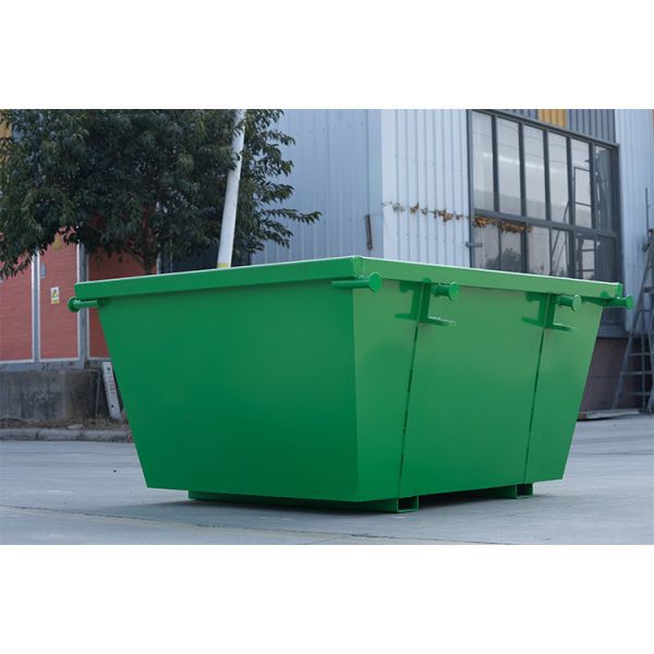 4m3 6m3 8m3 Skip Garbage Bin , Waste Management Roll Off Dumpster Bin