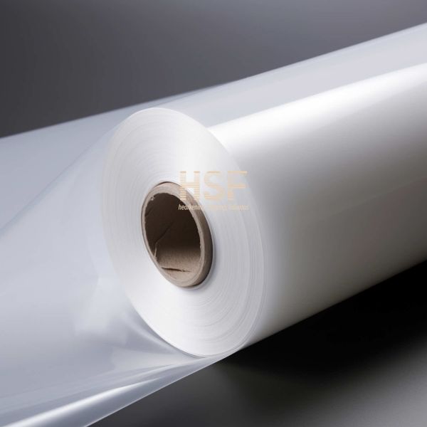 50μm Opaque White Weather Resistant Monoaxially Oriented PE Film Roll for Packaging and Agriculture