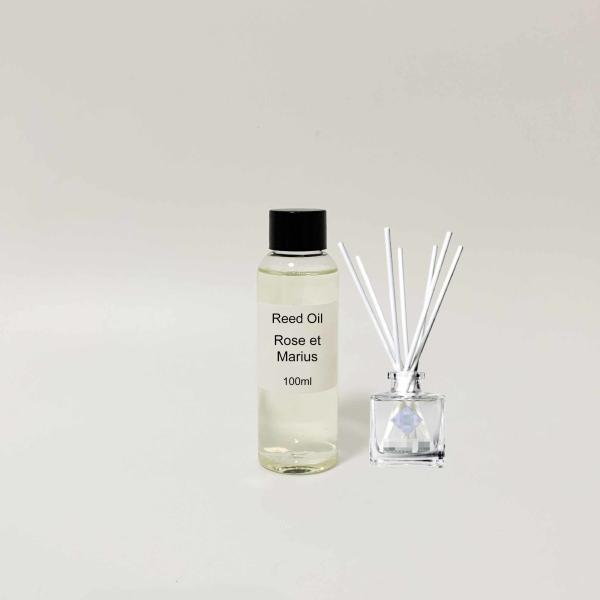 Rose et Marius Flower Note Reed Diffuser Oil Long Lasting Perfume Oil
