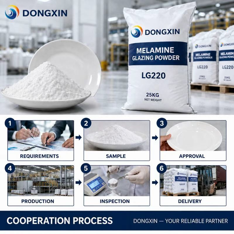 CAS 108-78-1 PH 7.5 Value Melamine Raw Material UF Urea Formaldehyde Powder