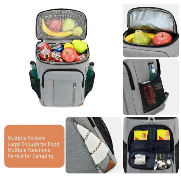 Custom Waterproof Lunch Bags Insulated Cooler Backpack Bag