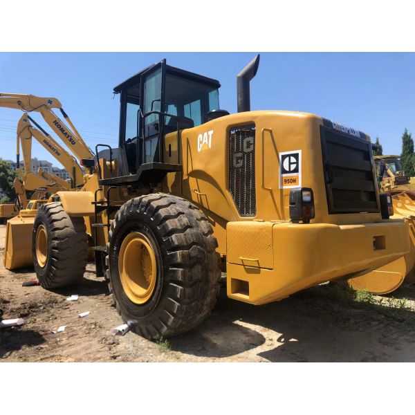 Second Hand Caterpillar 950h 966H 950 Front Cat Loader at for Building Material Shops