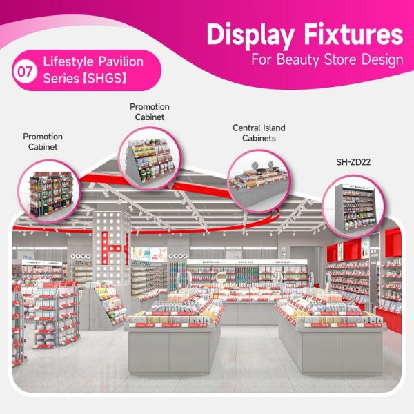 07-SHGS Diseño de tiendas de belleza con estilo de museo de belleza y estilo de vida