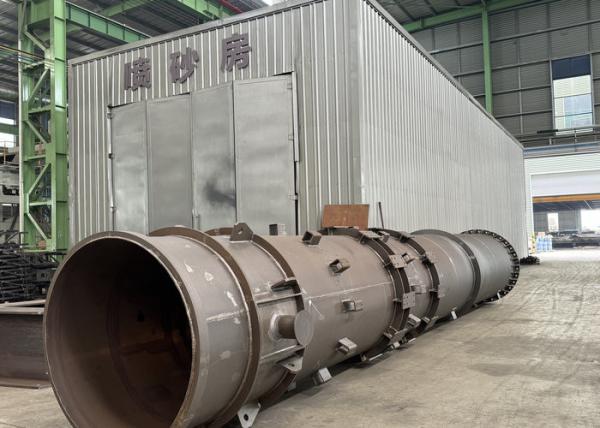 Customized Steel Structure Chimney Fabrication For Chemical Plant Engineering