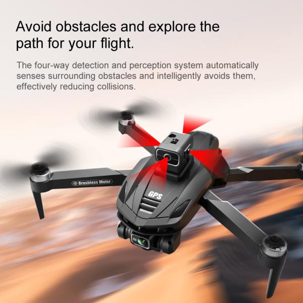 Drone de carga de longa duração com carregamento USB 3000M controle remoto