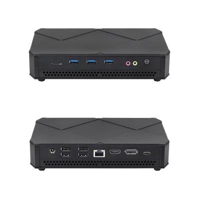 Intel Core i5 série Black Mini PC avec deux M.2 SSD 2280 deux ventilateurs de refroidissement stables