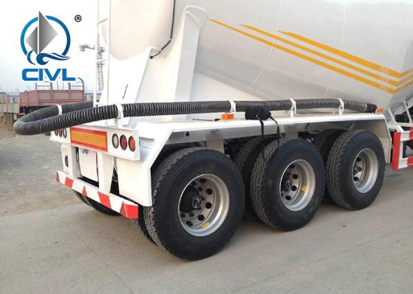 40T-60T Bulk Cement Tank Semi Trailer Powder Material Transporter