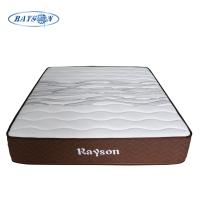 Matelas orthopédique de ressorts ensachés de lit queen size comprimé ou petit pain emballé à plat