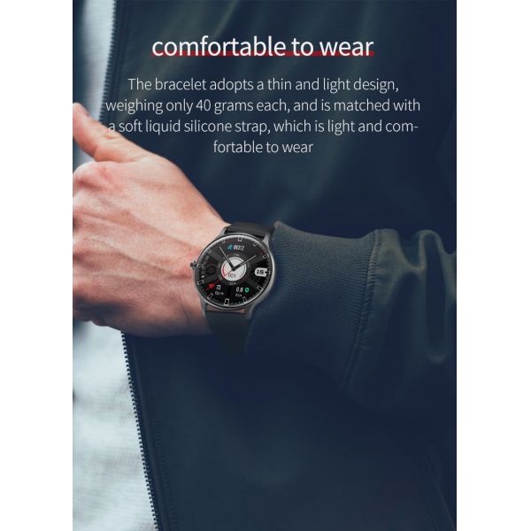 Спорт OGS 160mah водоустойчивые умные наблюдают напоминание Bluetooth 5,0 сидячее