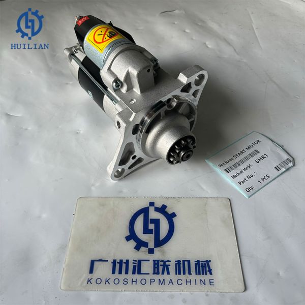 ZX330 Excavator Spare Parts 1876182740 Genuine Starting Motor 1-87618274-0 Starter Motor 1-87618274-0 for 6HK1 Engine Parts 24V