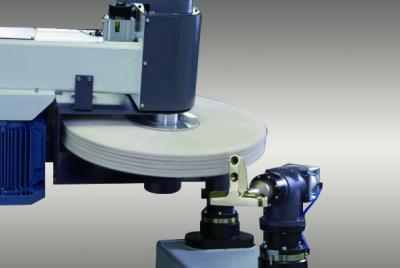 Controle de Digitas completo cinzento da máquina de polonês do CNC da cor para fechamentos/puxadores da porta