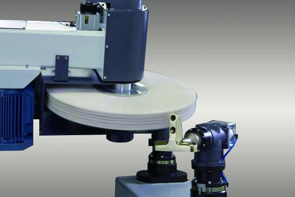 Controle de Digitas completo cinzento da máquina de polonês do CNC da cor para fechamentos/puxadores da porta