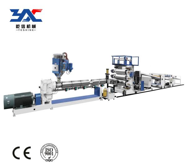 high quality  suitcase plastic sheet ABS blister packing sheet extrusion line