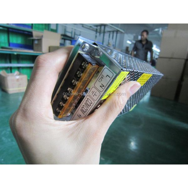 Overload Voltage Protection Metal Switch Mode AC DC 12V 16A 8A 24V Power Supply 200W