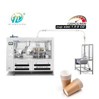 2023 Vente chaude Former entièrement automatique 1,5-9 oz Machine à coupe de papier jetable Former du papier Café thé Fabrication de tasses de papier
