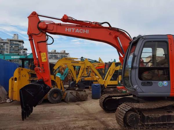 Refurbished Hitachi ZX120 Excavator Isuzu Engine 65 kW Power 20T Operating Weight