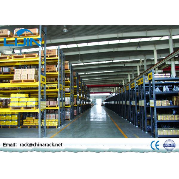 Anti Corrosion Heavy Duty Garage Racking , Q235B Cold Steel Steel Racking System