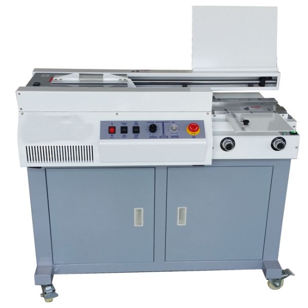 320mm A4 Binding Machine , Perfect Book Binding Machine With Sun Milling Cutter