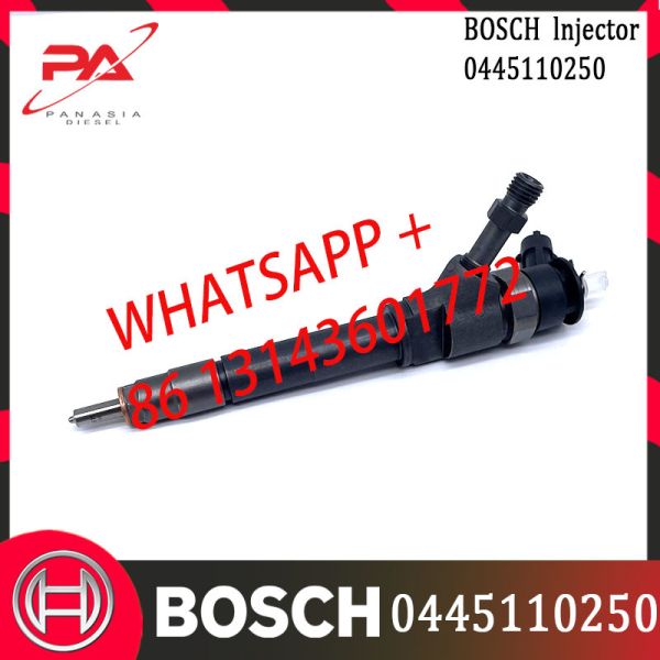 Injecteur de carburant commun 0445110249 de rail de pièces de moteur 0445110250 pour Mazda BT-50 WE0113H50A