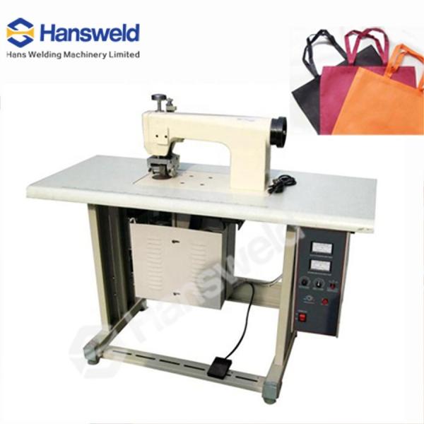 Fabric Ultrasonic Non Woven Sealing Machine 20Khz 2000W 128*68*128CM