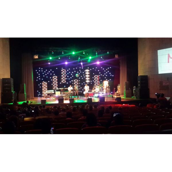 Dual 15 Inch Full Range Speaker Box Stadium Live Band  Dj Sonido CE