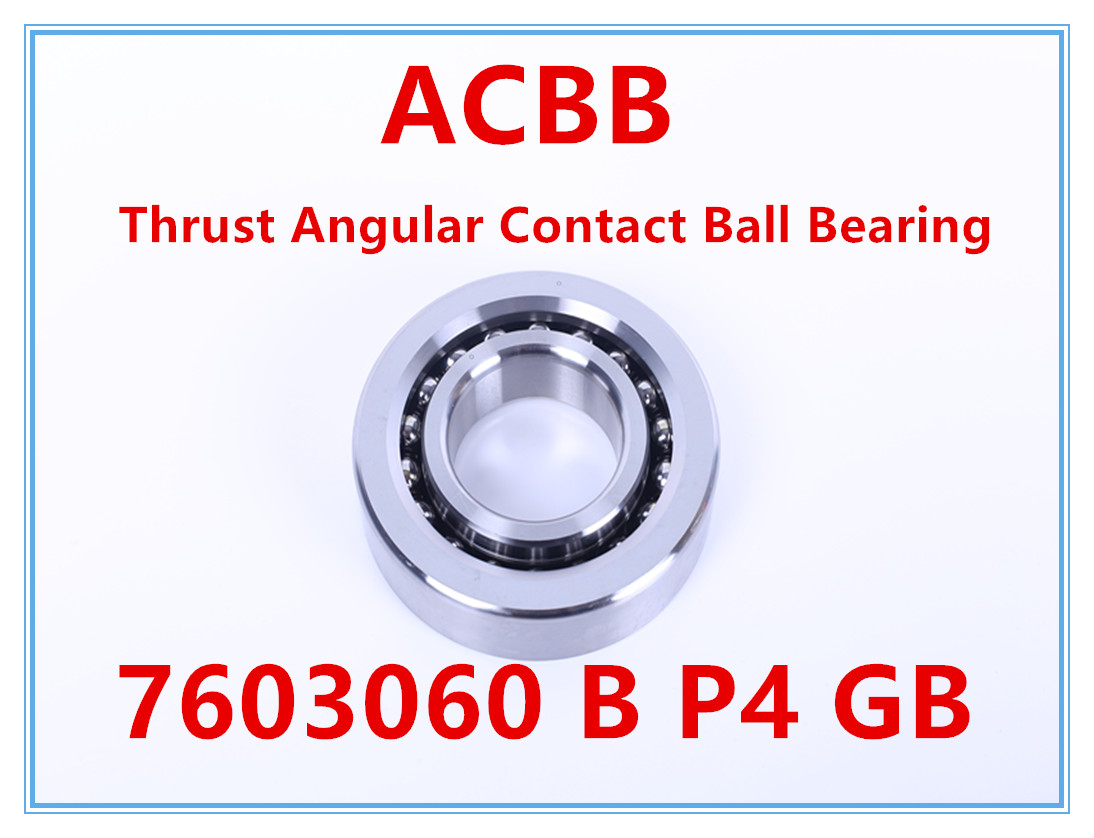 7603060 B P4 GB толкнули угловой шарикоподшипник контакта
