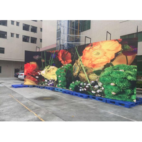 P5.95mm waterproof LED screen , 500*1000mm LED Advertising Screens