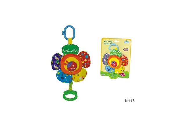 Kids Gift Plush Animals Musical Mobile Toys W / Pull String Control / Newborn Baby Toys