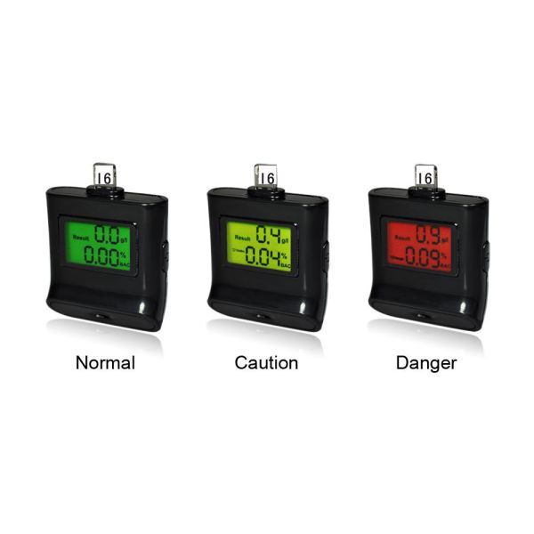 Breath Alcohol Tester for iPhone 5 iPad4 iPad mini Ipod Touch 5 Alcohol Breathalyzer