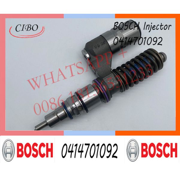 Bosch Excavator Injector D8 DL13 Engine Diesel Fuel Injector 0414701092 0414701043 1734493